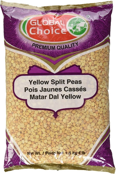 Global Choice Yellow Peas Split 4lb