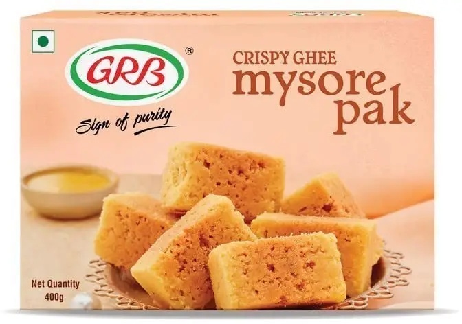 GRB Ghee Mysore Pak 400g