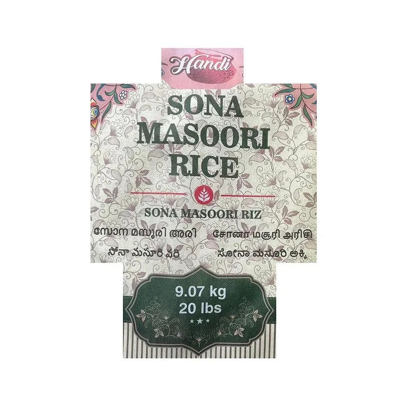 Handi Sona Masoori Rice 20lb