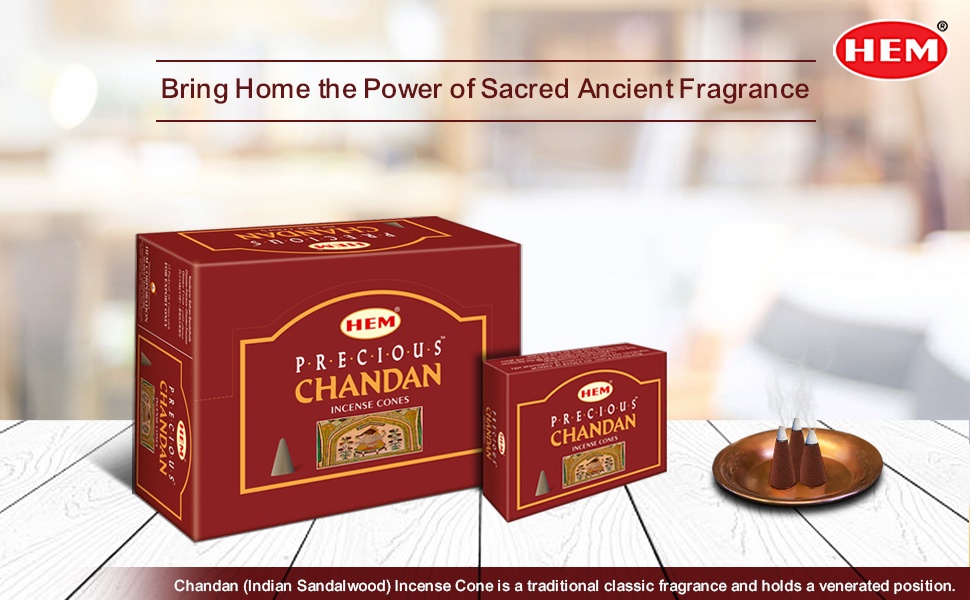 HEM Chandan Incense Cones 230g