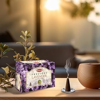 HEM Lavender Incense Cones 10pcs