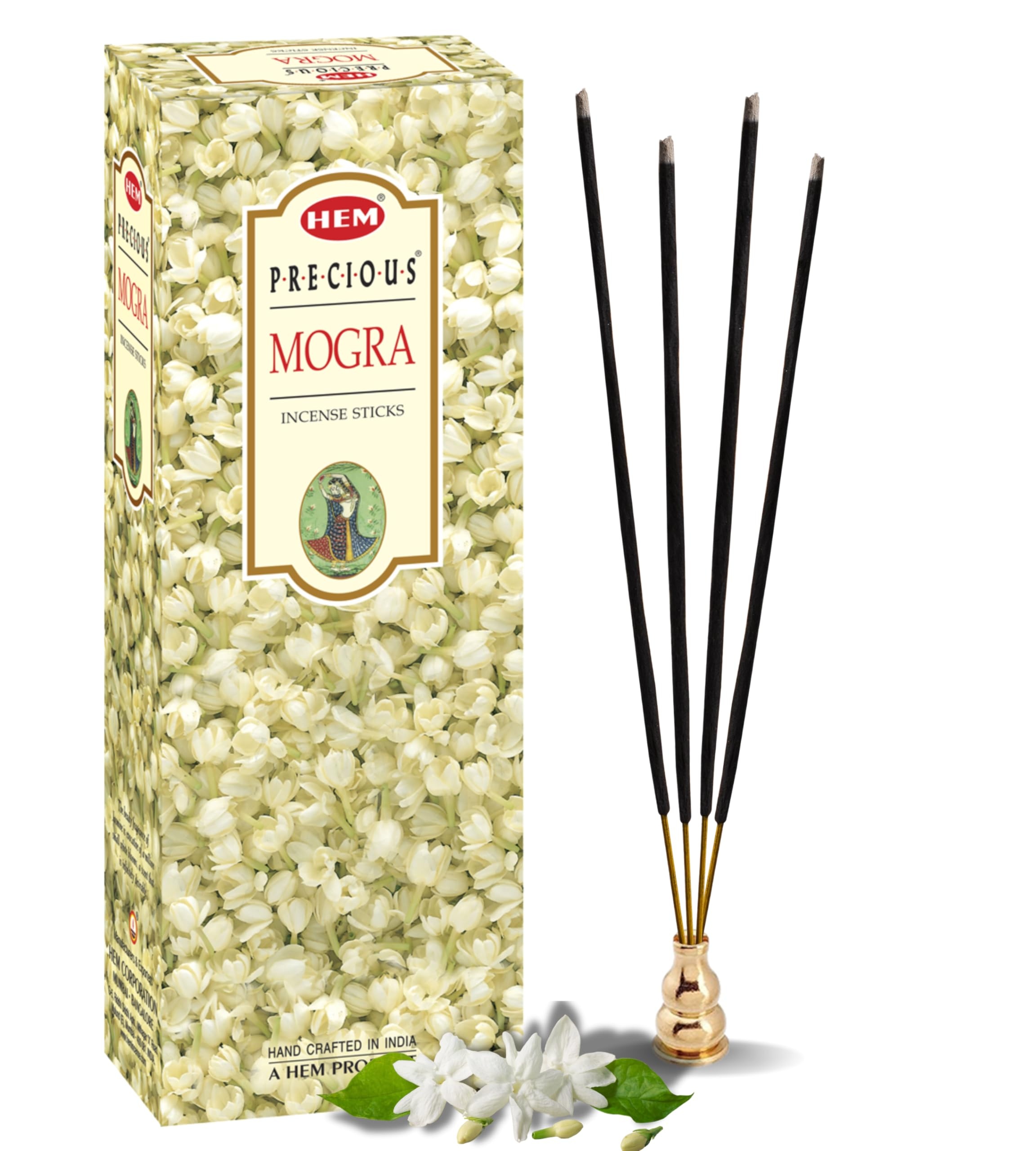 HEM Mogra Incense 6 Pack