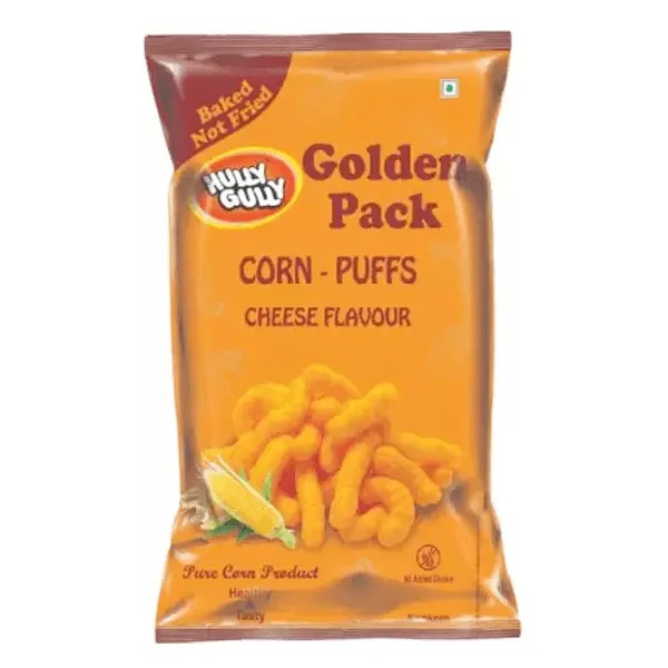 Huly Guly Cheese Corn Puffs 100g