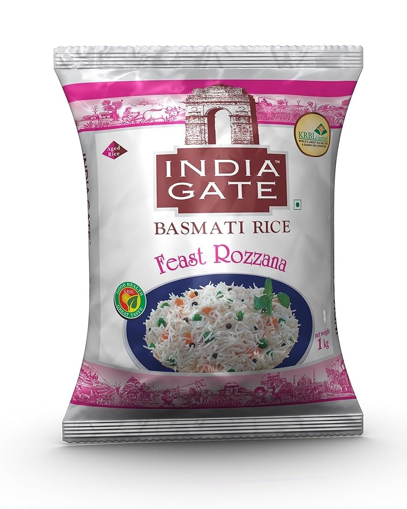India Gate Riz Basmati Rozzana Rice 20lb