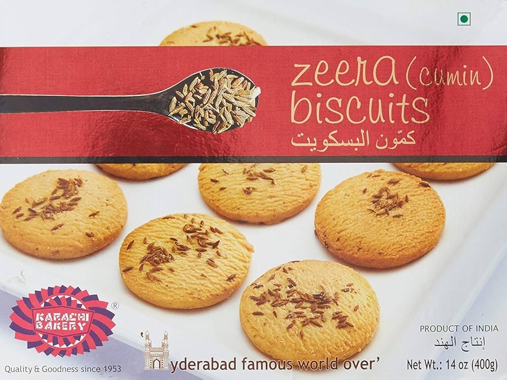Karachi Bakery Zeera Biscuits 400g