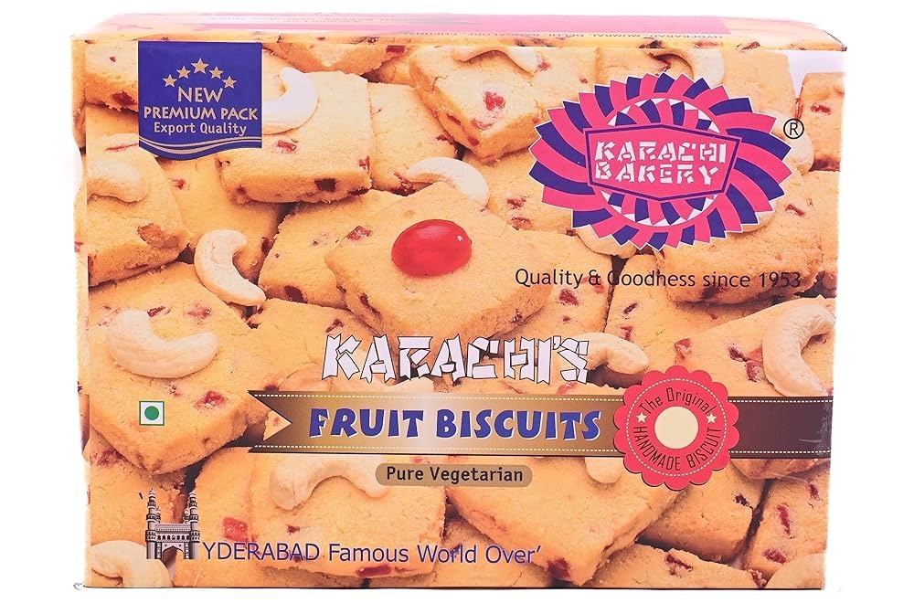 Karachi Bakery Fruit Biscuits 400g