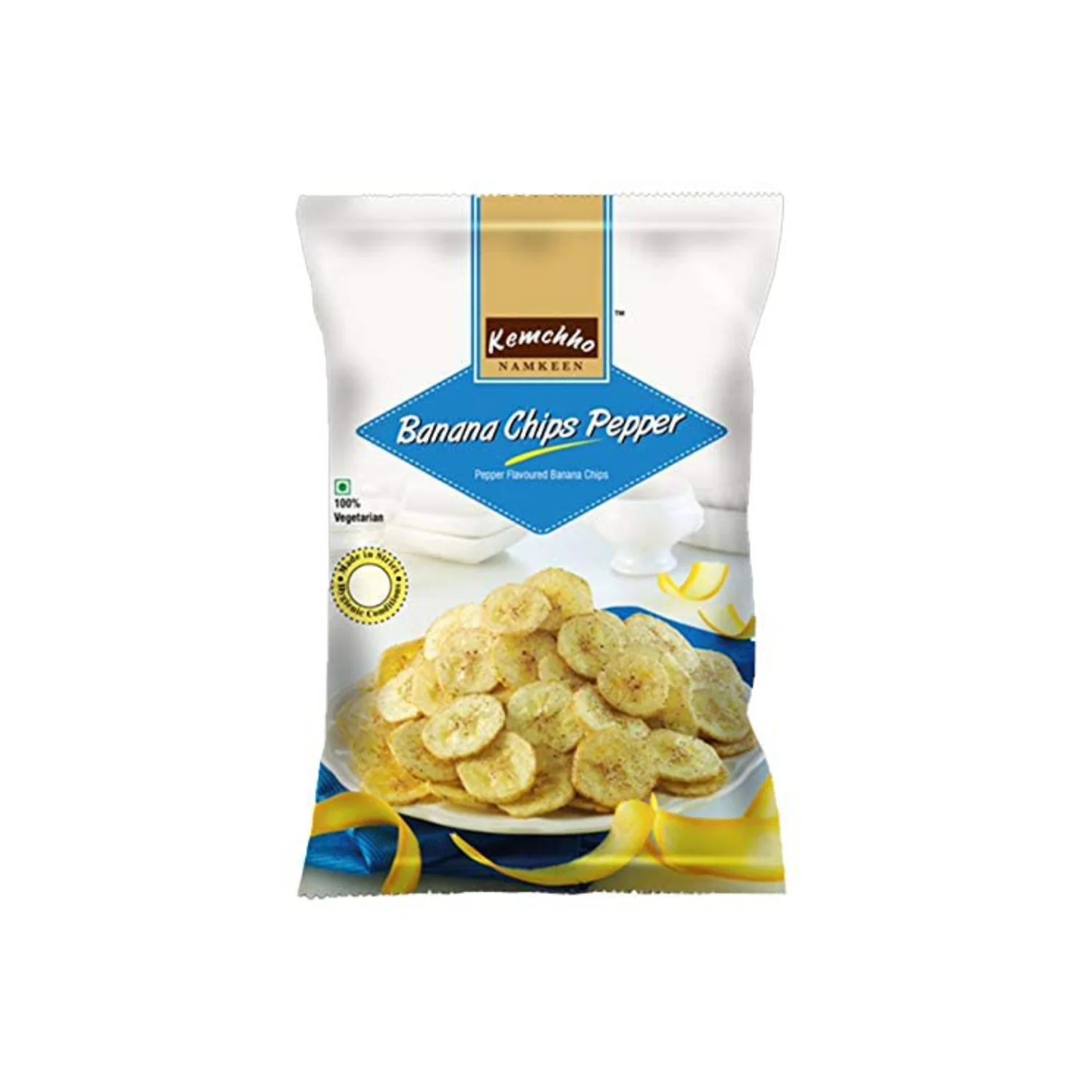 Kemcho Banana Chips Pepper 270g