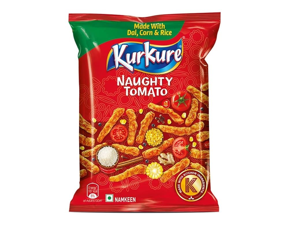 Kurkure Naughty Tomato 68g - Snacks