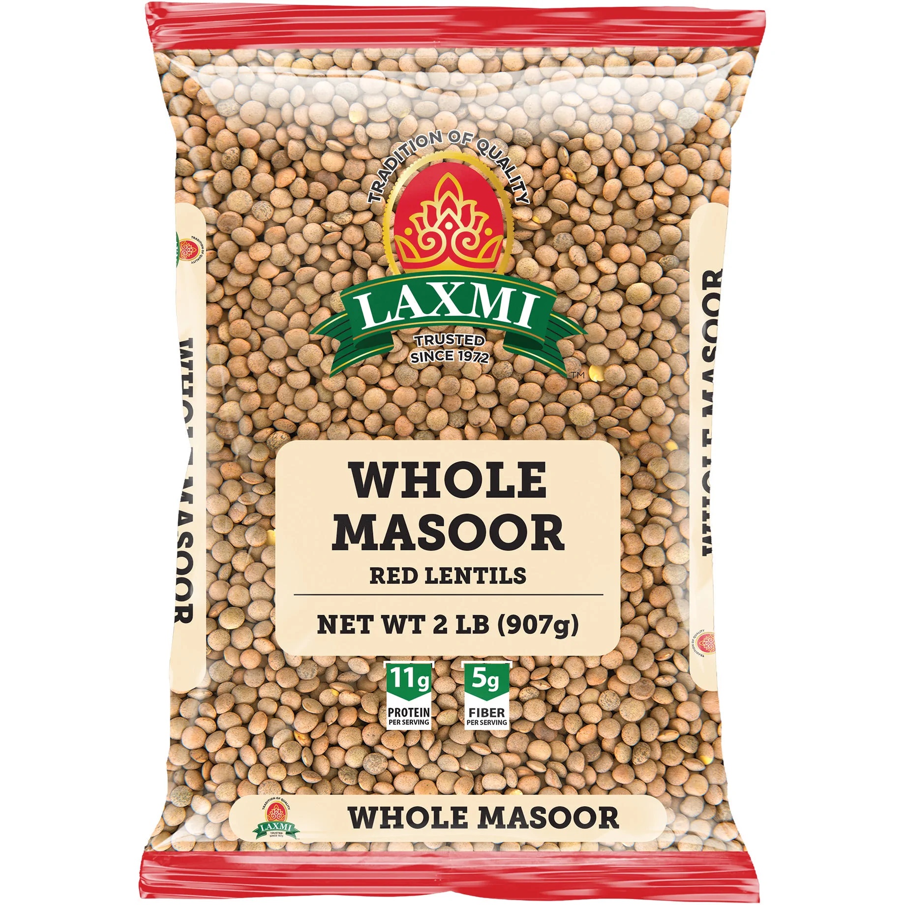 Laxmi Masoor Whole 2lb