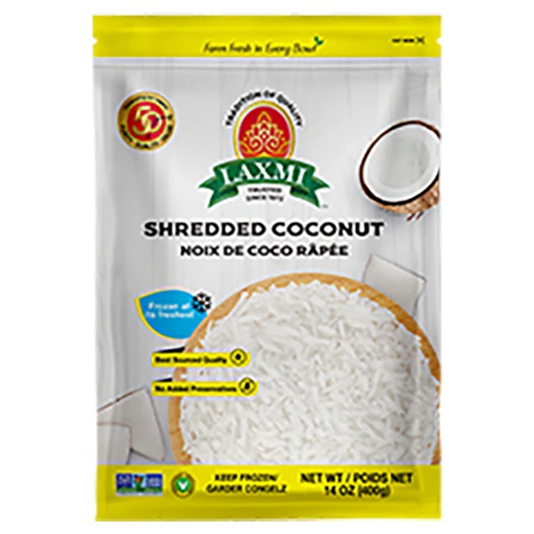 Laxmi Shredded Coconut 400g - Cooking Oils, Ghee & Essentials