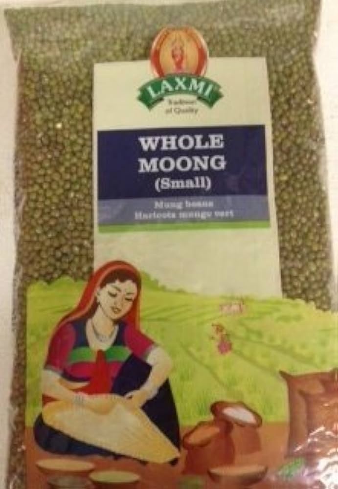 Laxmi Whole Moong Small 2lb