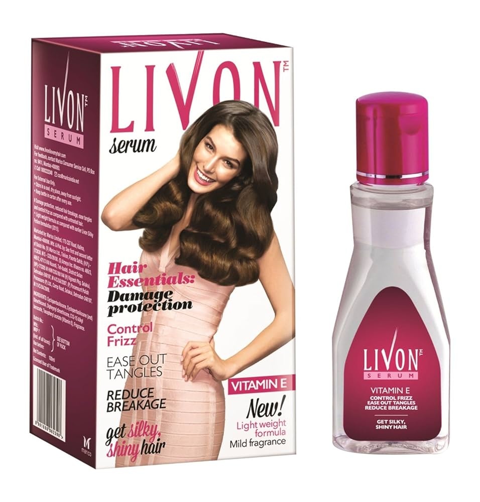 Livon Anti Frizz Serum 100ml - Health & Care