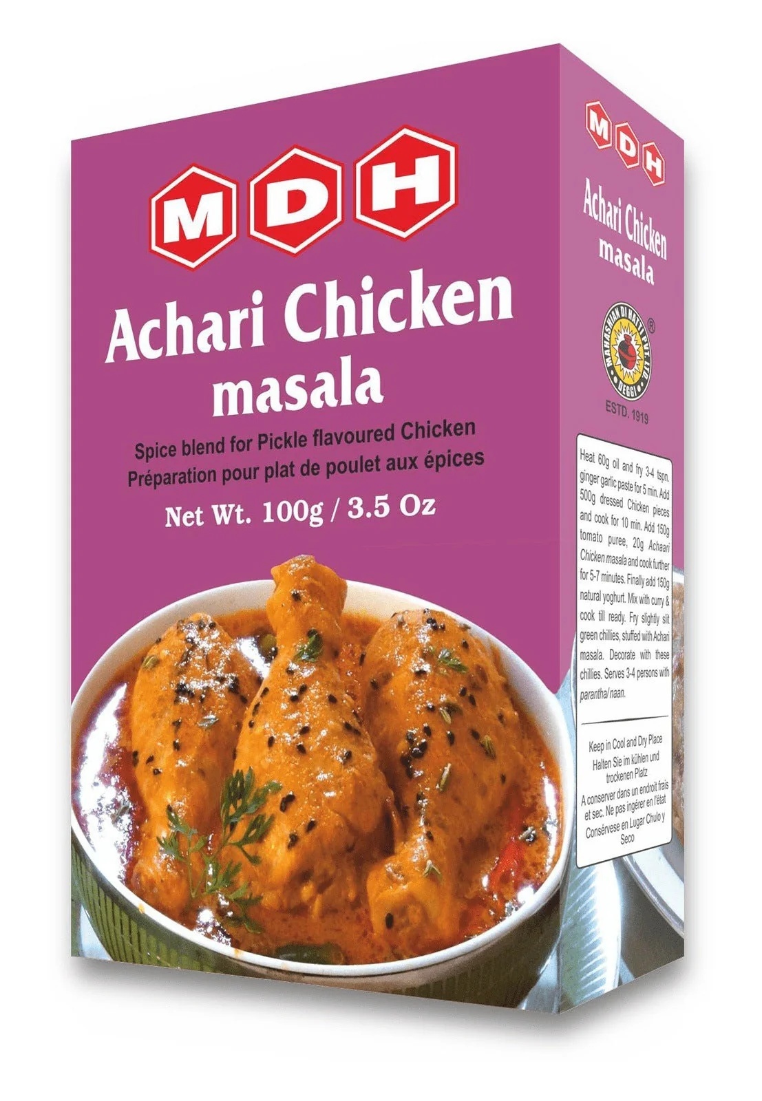 MDH Achari Chicken Masala 60g