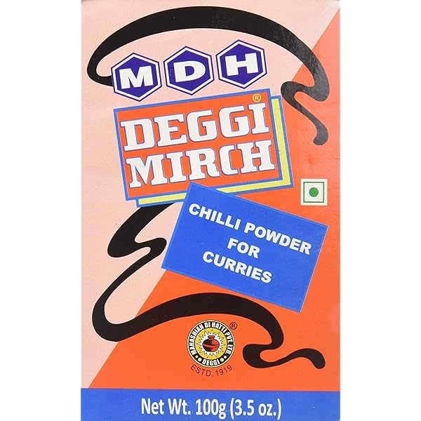 MDH Deggi Chilli Powder 100g - Spices & Masalas