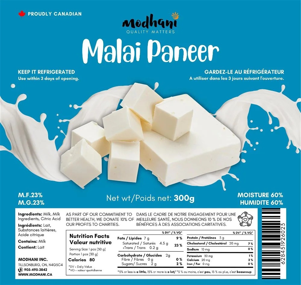Modhani Malai Paneer 300g
