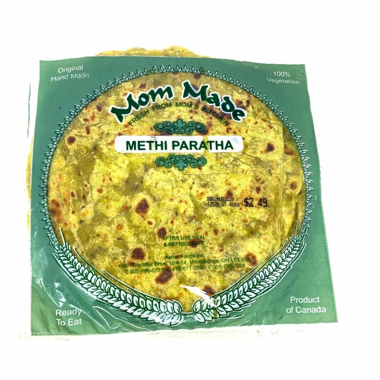 MOM Methi Paratha 400g