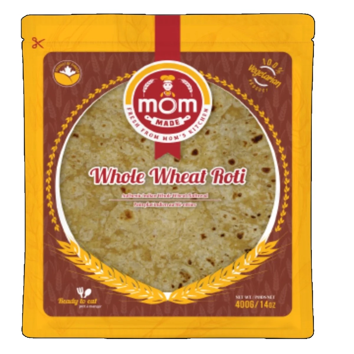 MOM Whole Wheat Roti 400g