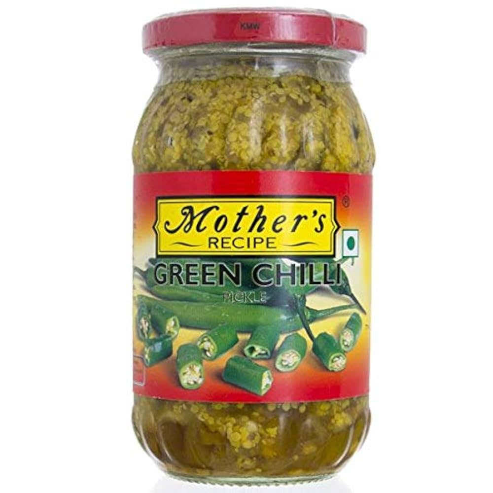 Mother's Green Chilli Pickle 500g