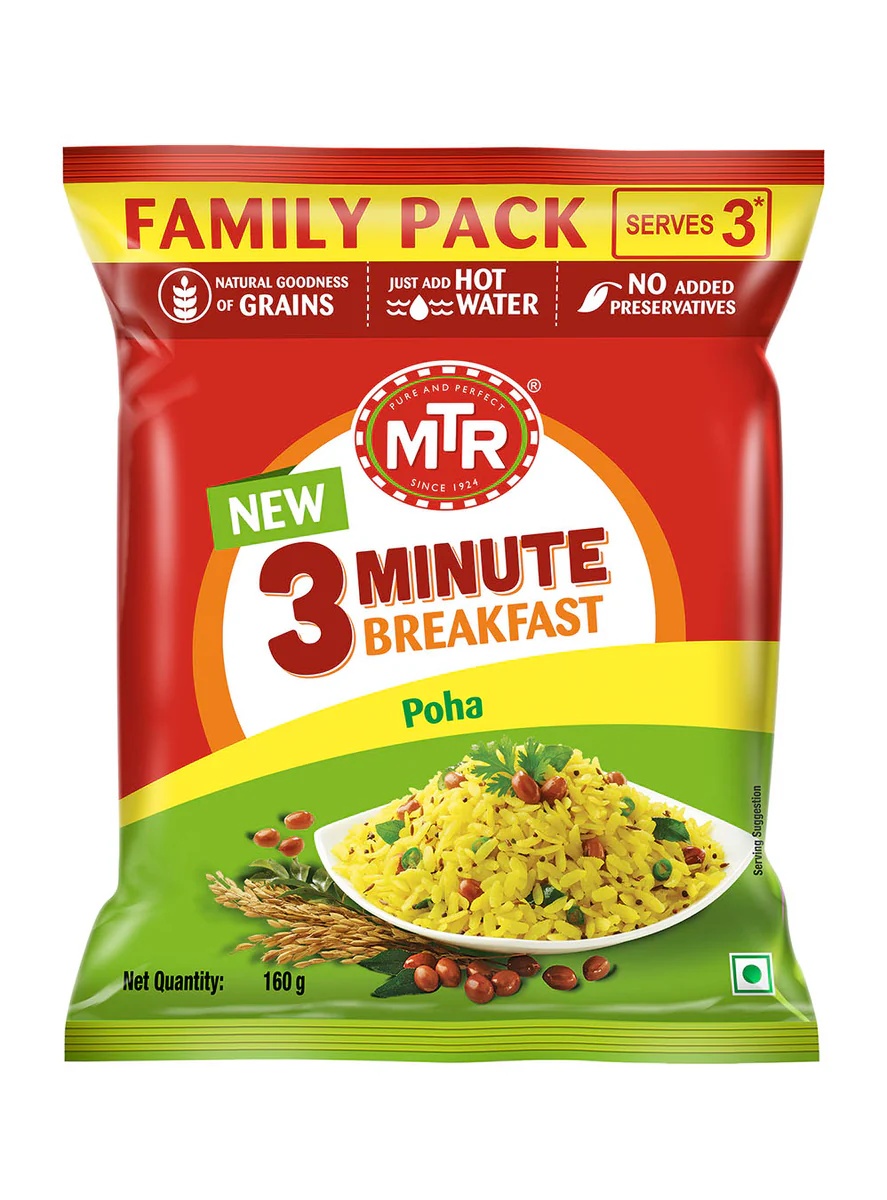 MTR Khatta Meetha Poha 160g