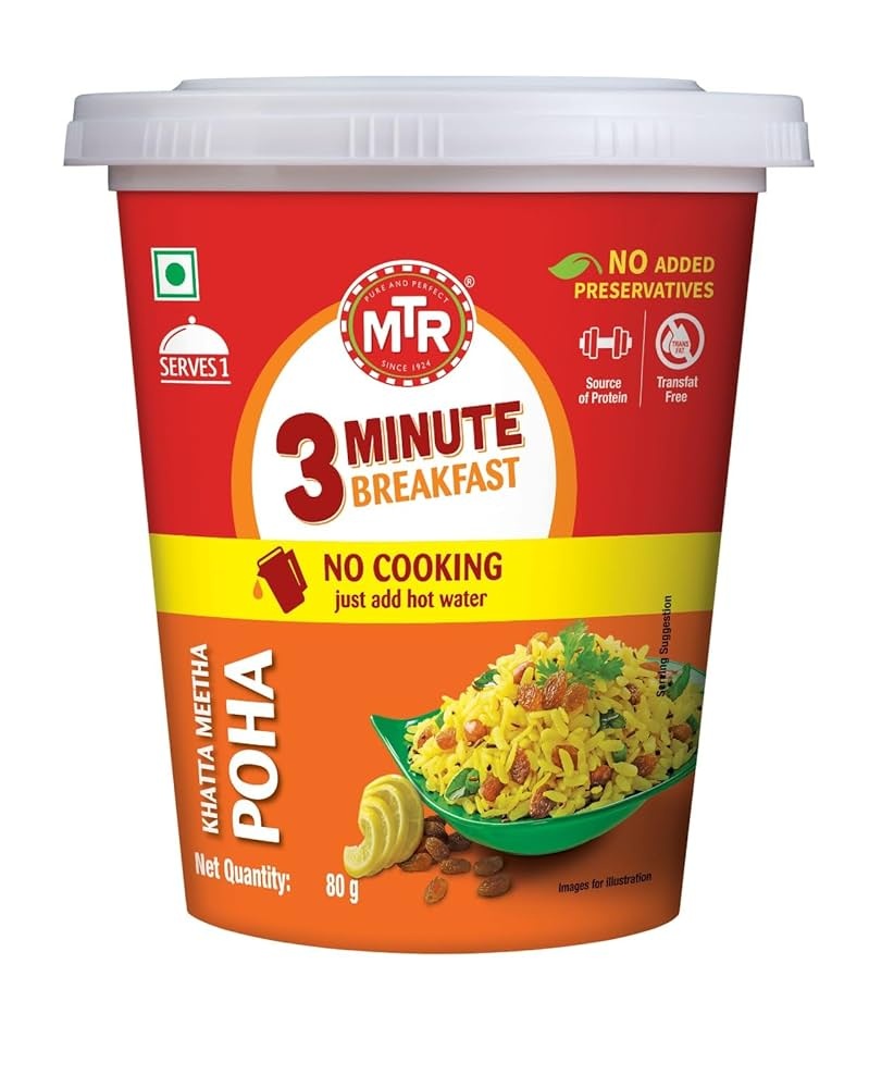 MTR Khatta Meetha Poha 80g
