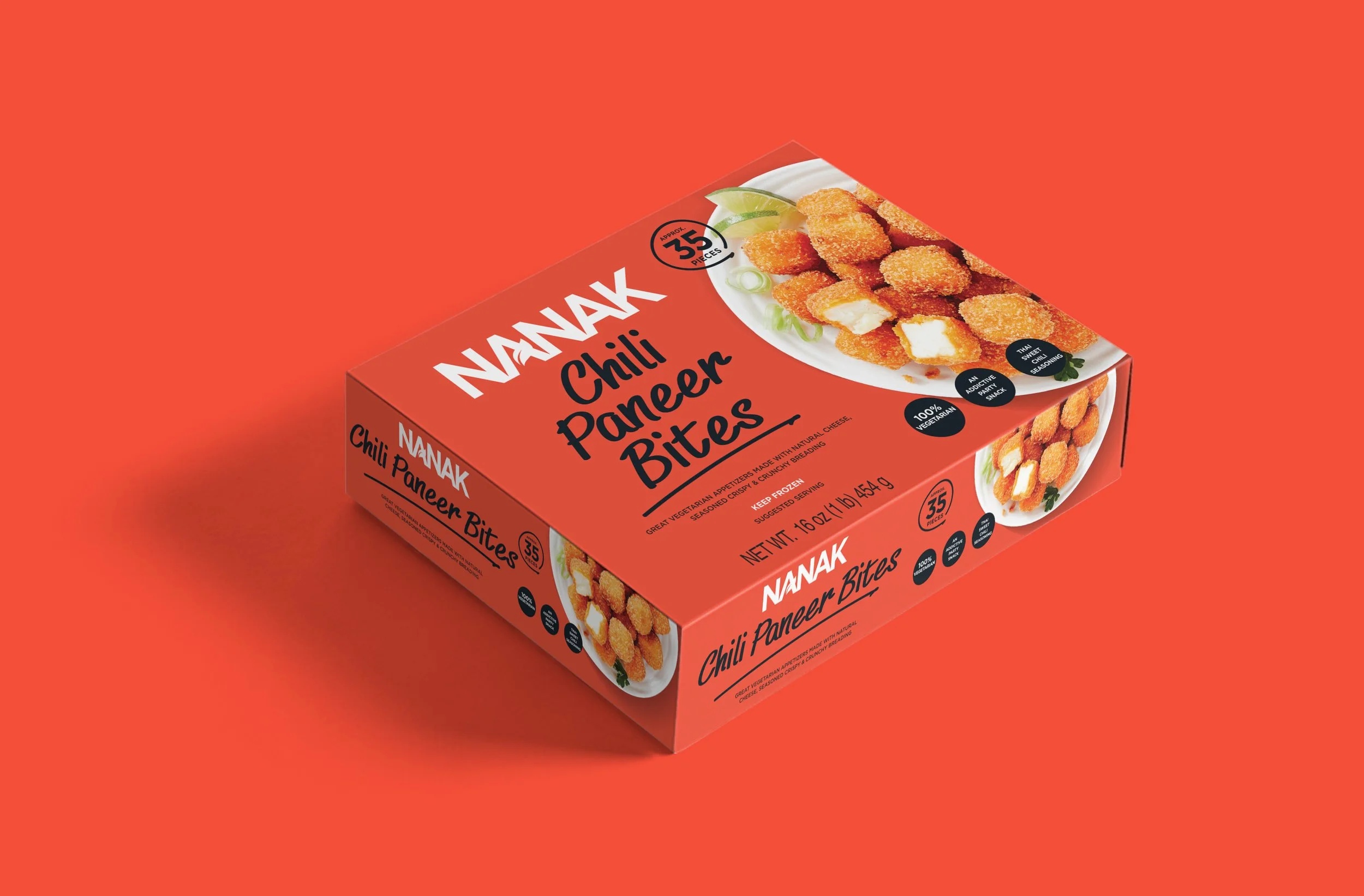 Nanak Chili Paneer Bites 454g