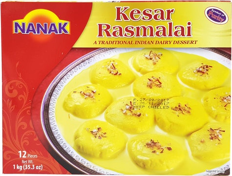 Nanak Kesar Rasmalai 850g