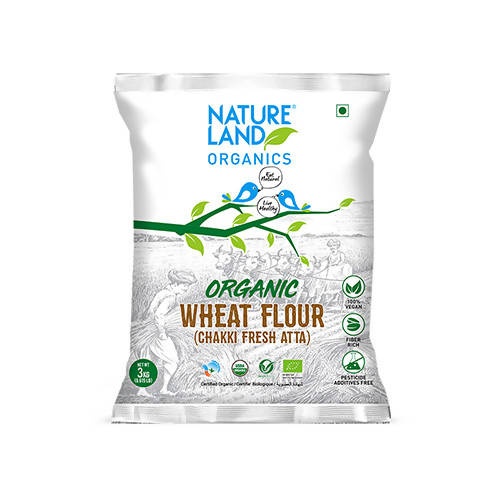 Nature Land Organic Whole Wheat Flour 10lb
