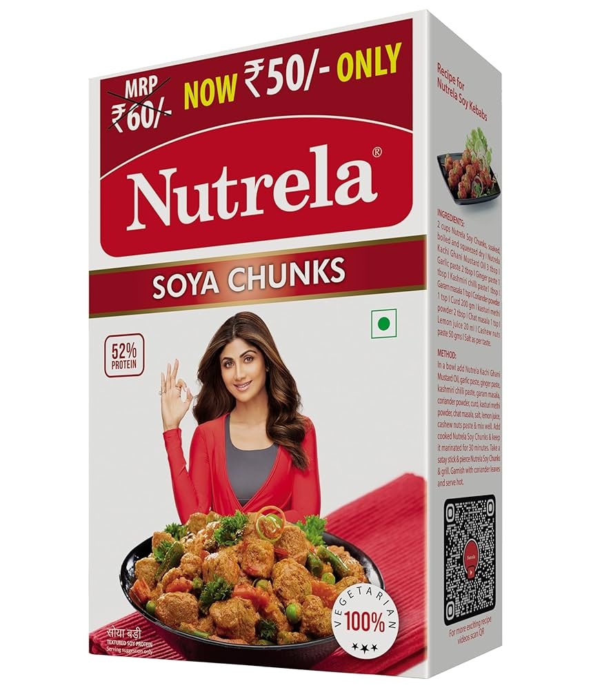 Nutrela Soya Chunks 220g