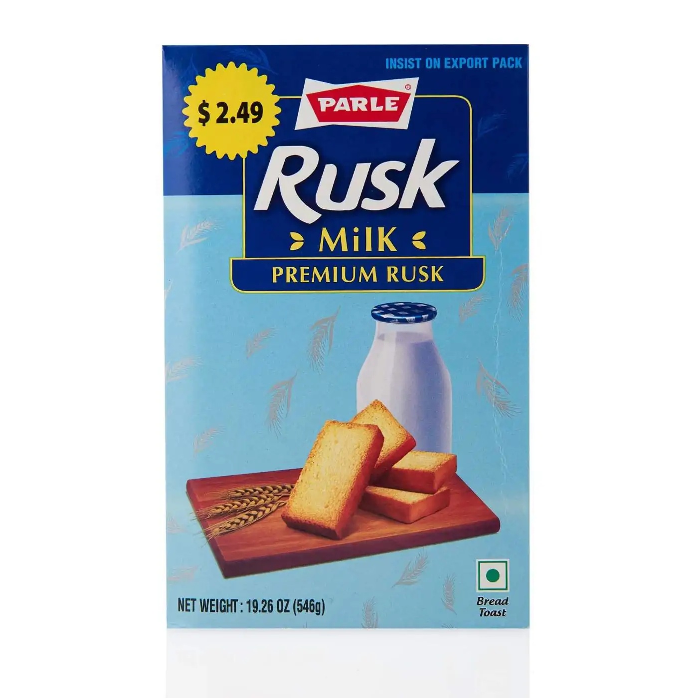 Parle Milk Rusk 546g