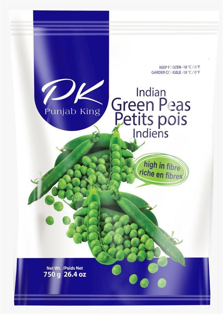 Punjab King Green Peas 750g