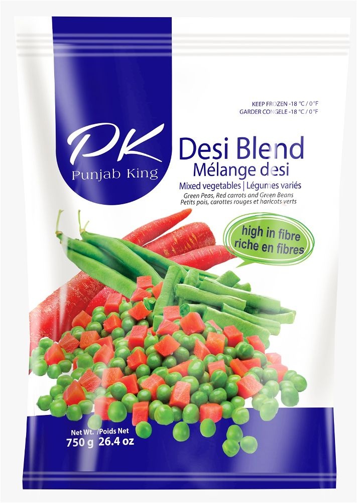 Punjab King Mixed Vegetables 750g