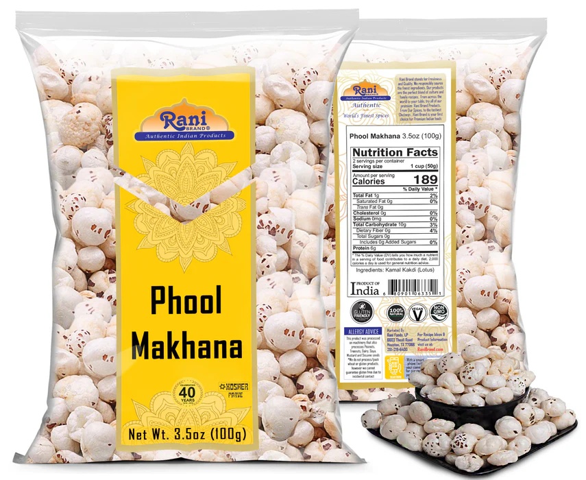 Punjab King Phool Makhana 100g - Snacks