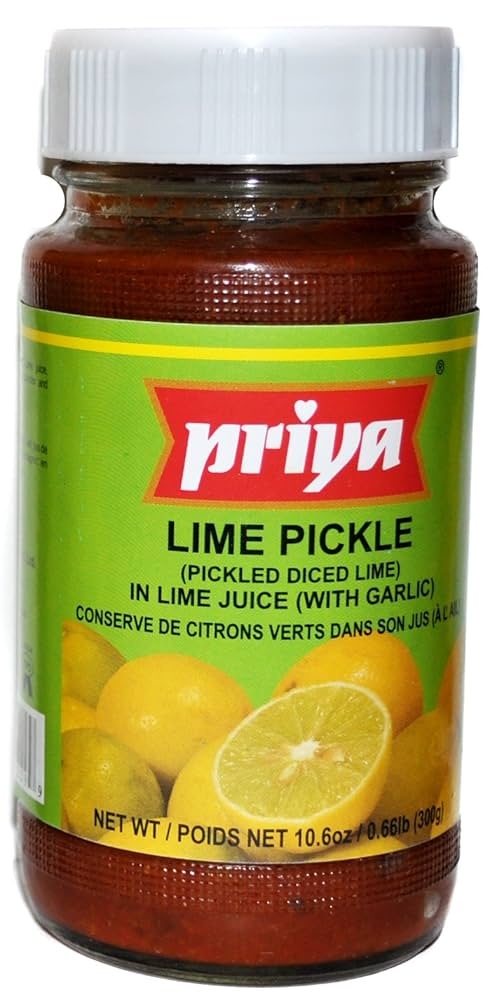 Priya Lime Pickle Extra Hot 300g - Condiments