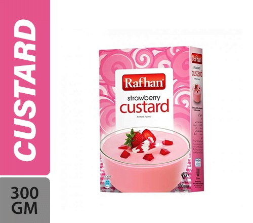 Rafhan Strawberry Custard Powder 275g