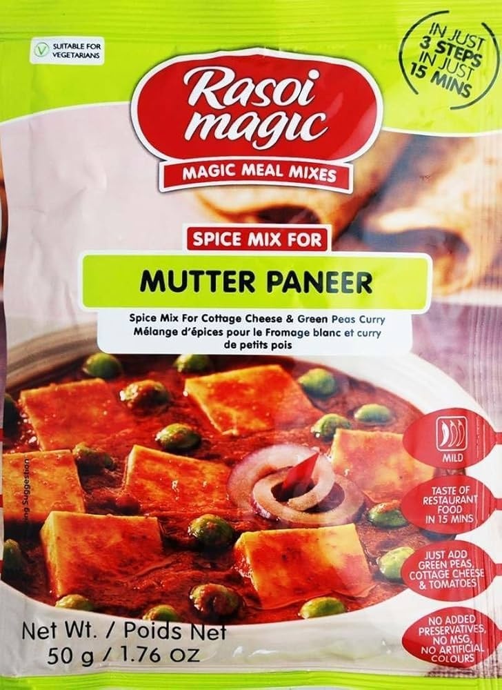 Rasoi Magic Mutter Paneer Masala 50g