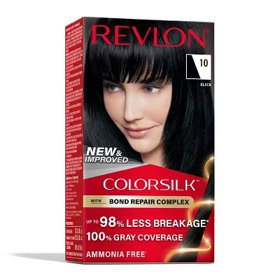 Revlon ColorSilk Hair Colour Soft Black 11 1ea