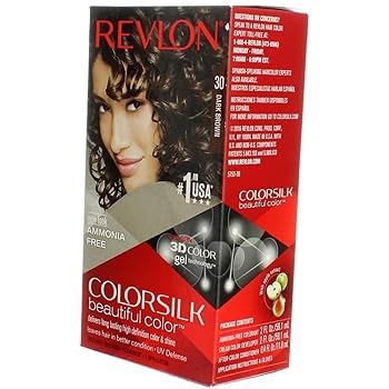 Revlon ColorSilk Hair Color 30 Dark Brown 1 Pack