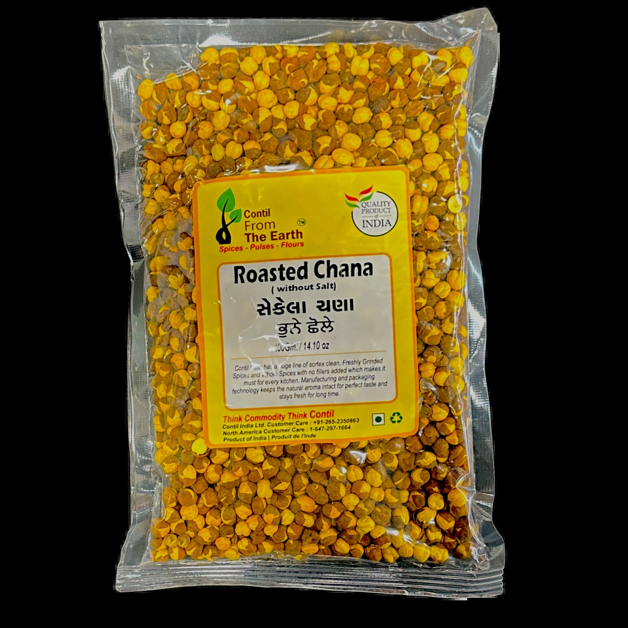 From The Earth Roasted Chana 400g - Snacks