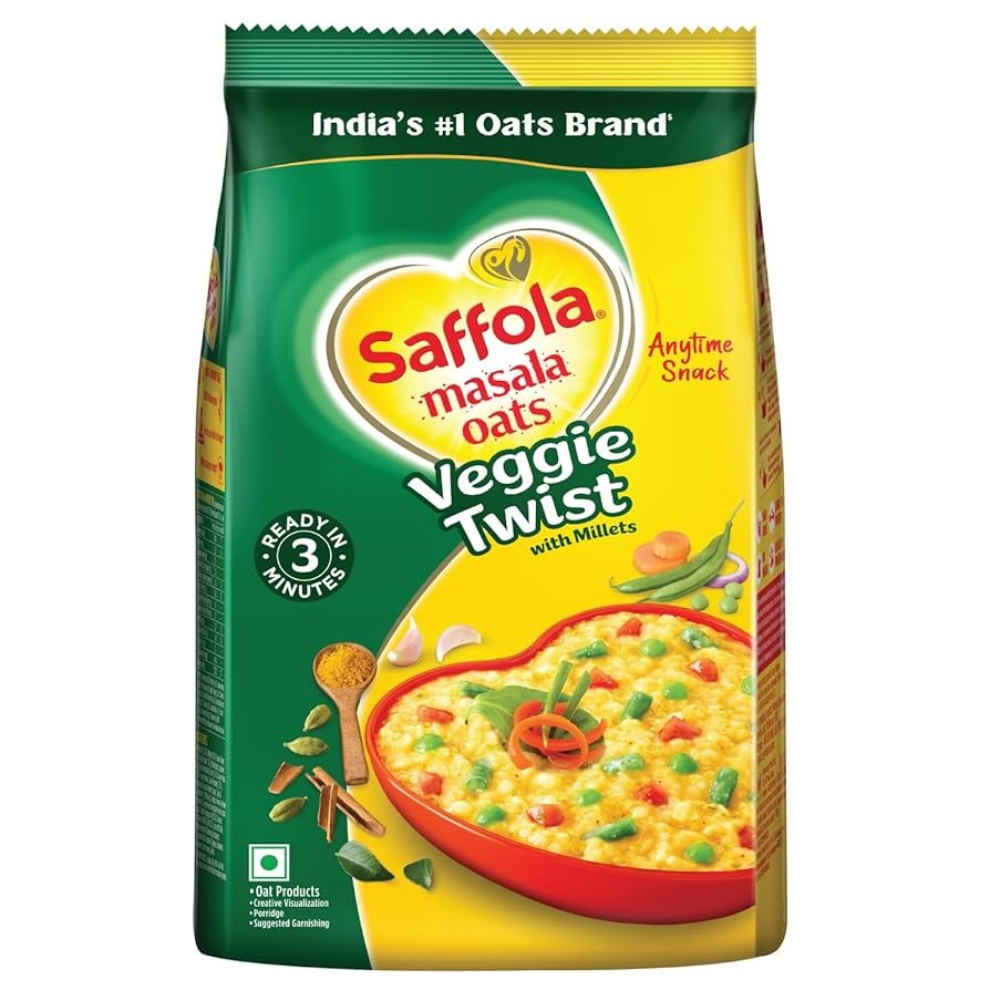 SAFFOLA Oats Veggie Twist 500g