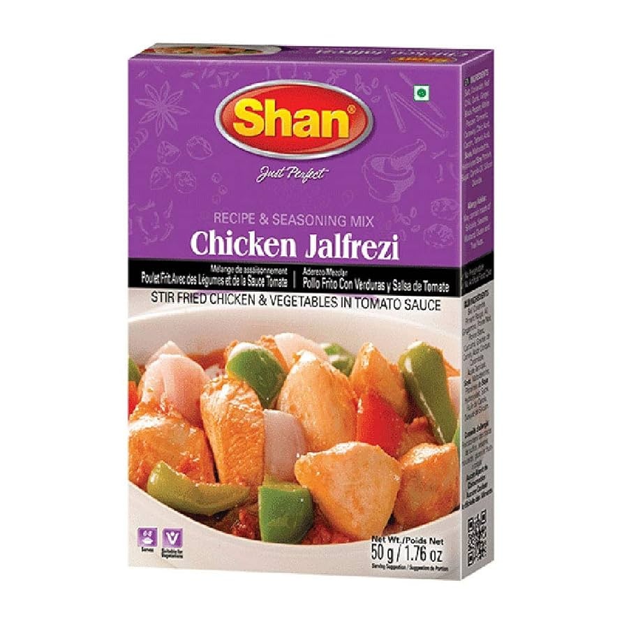 SHAN Chicken Jalfrezi 50g - Spices and Herbs