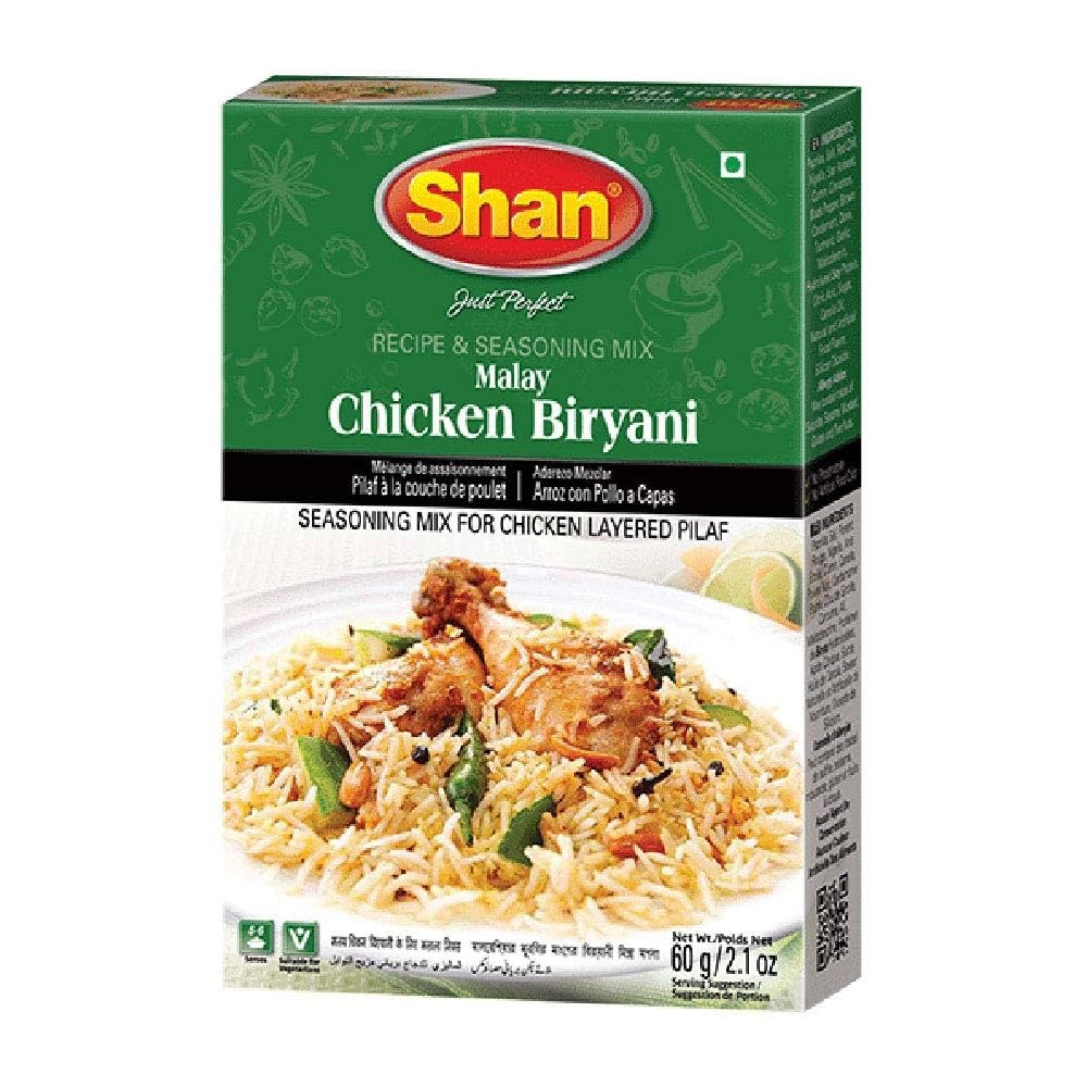 SHAN Malay Chicken Biryani Masala 60g - Spices and Herbs