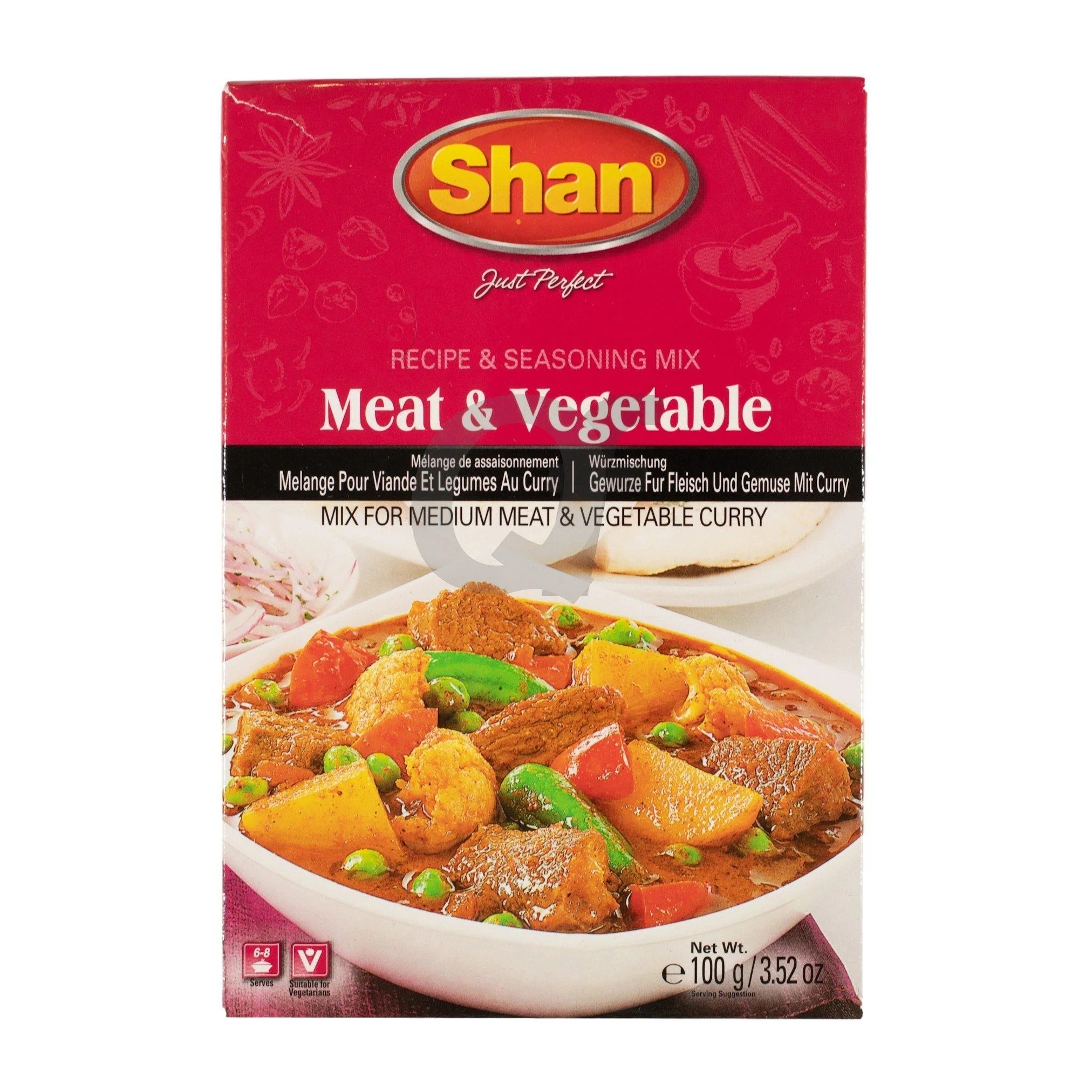 SHAN Meat & Vegetable Masala 100g - Spices and Herbs