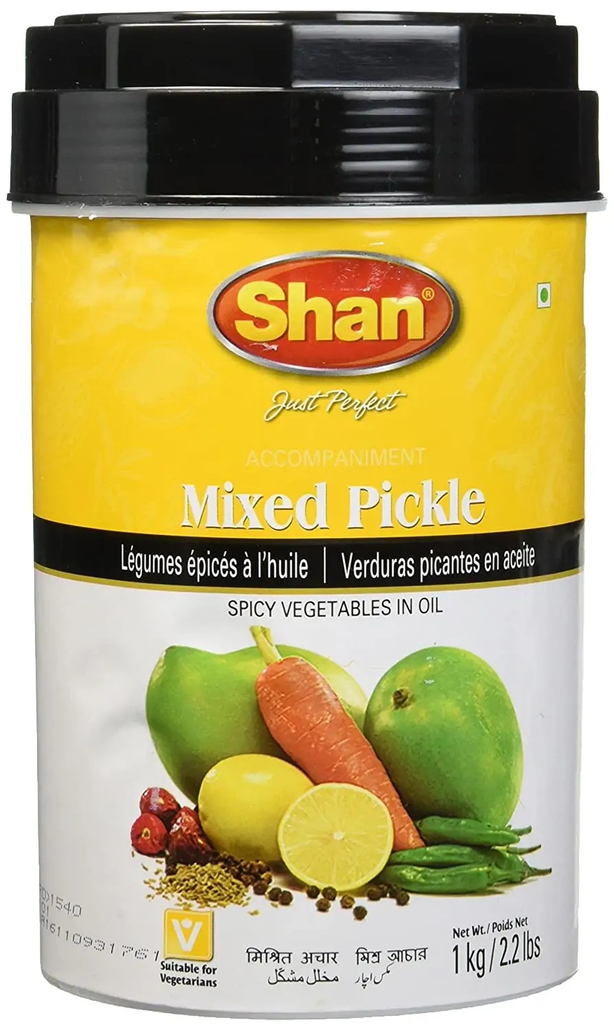 Shan Punjabi Mix Pickle 1kg