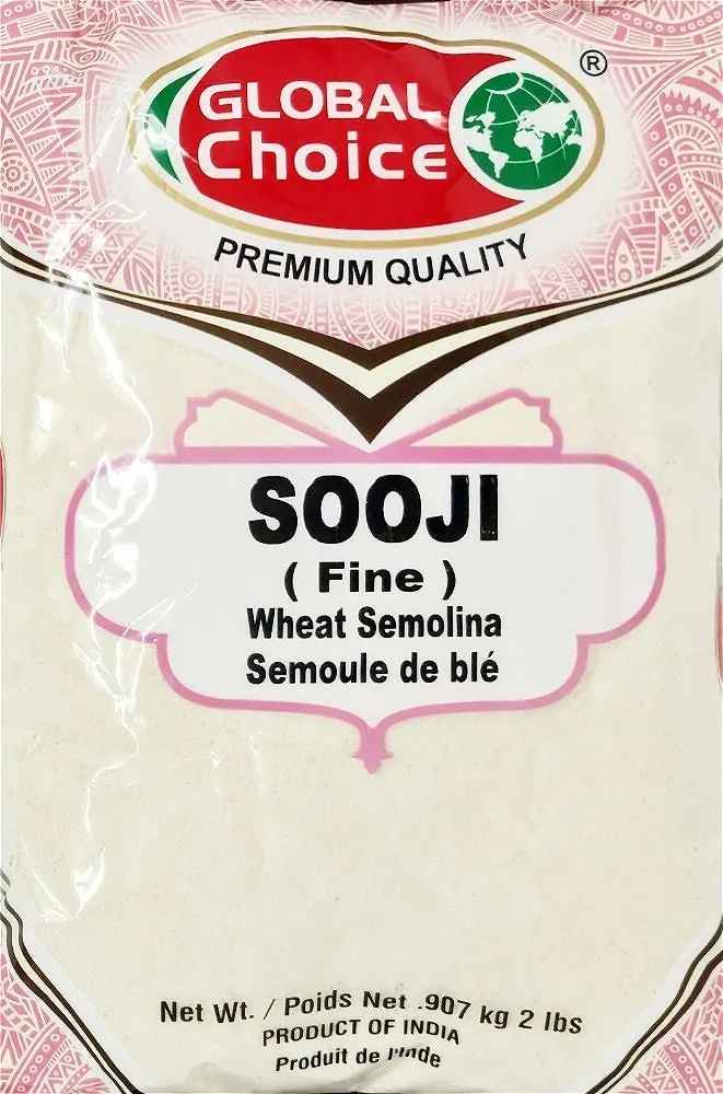 Global Choice Sooji Coarse 4lb - Flour & Grains