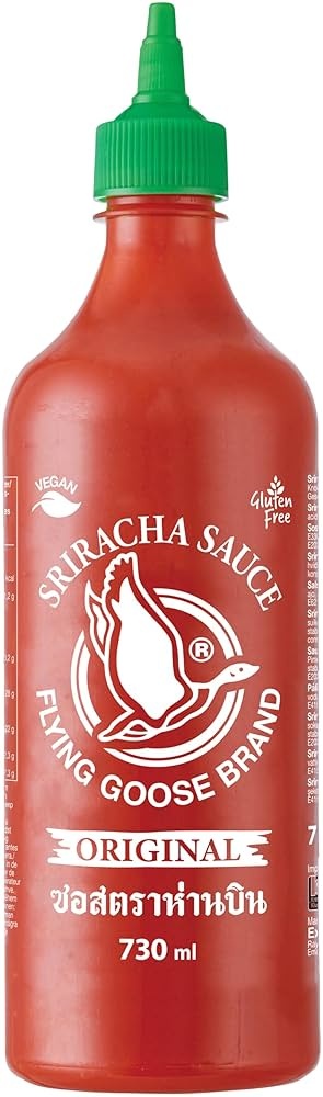 Sriracha Chili Garlic Sauce 730ml - Condiments