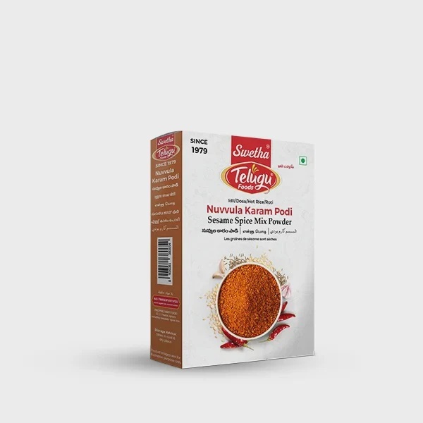 Telugu Nuvvula Karam Podi 100g