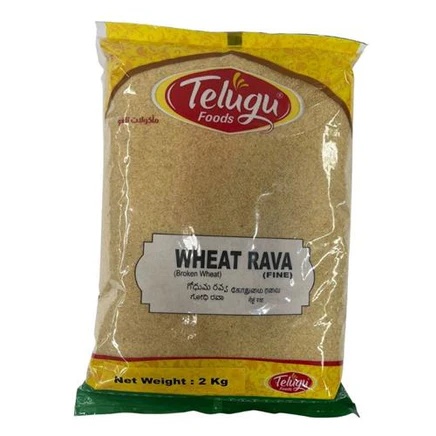Telugu Wheat Rava Fine 4lb