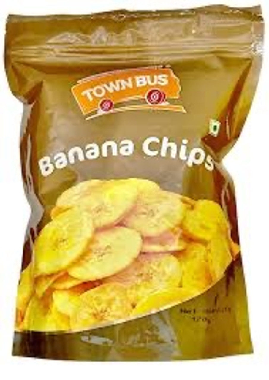 Town Bus Banana Chips 340g - Snacks