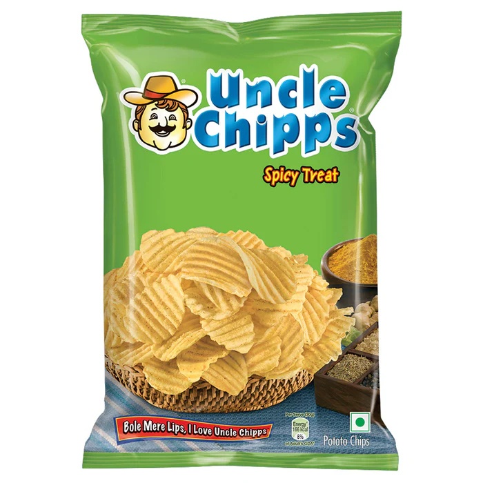 Uncle Chipps Spicy Treat 55g
