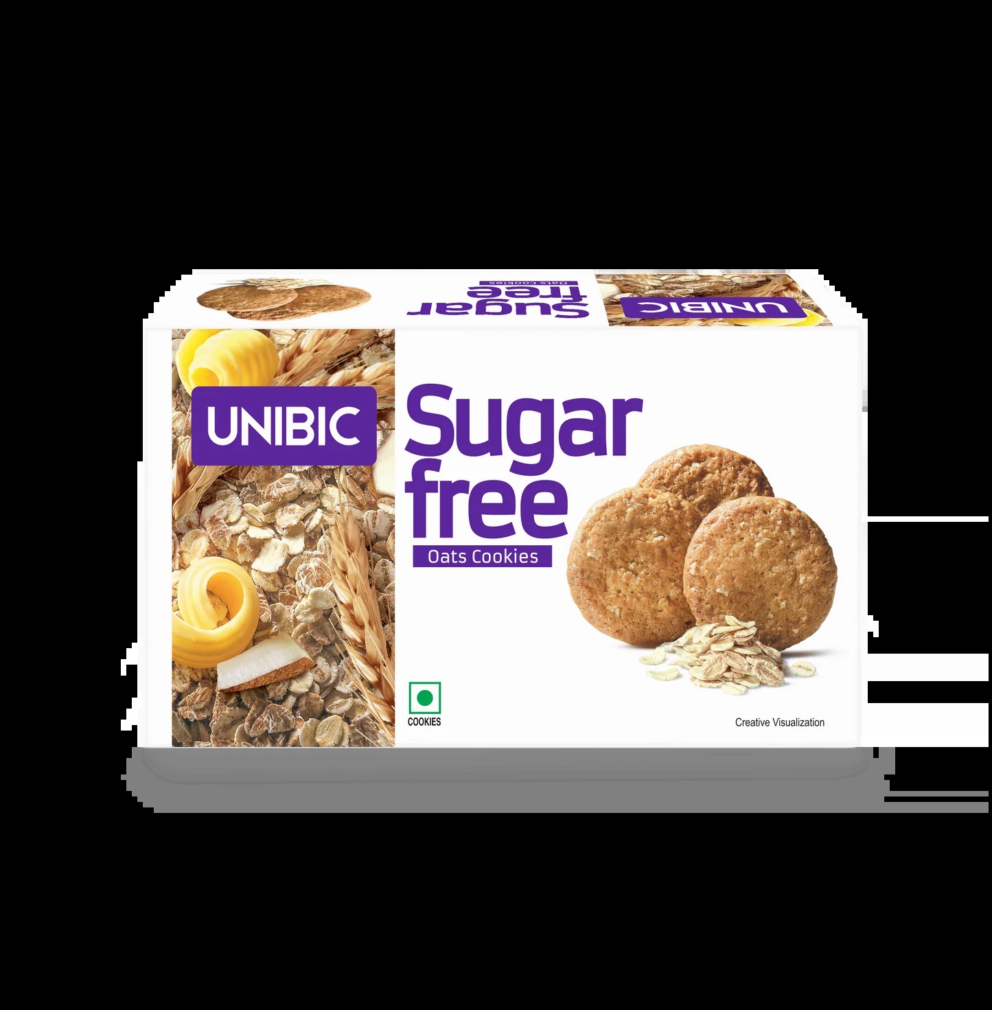 UNIBIC Oatmeal Sugar-Free Cookies 75g